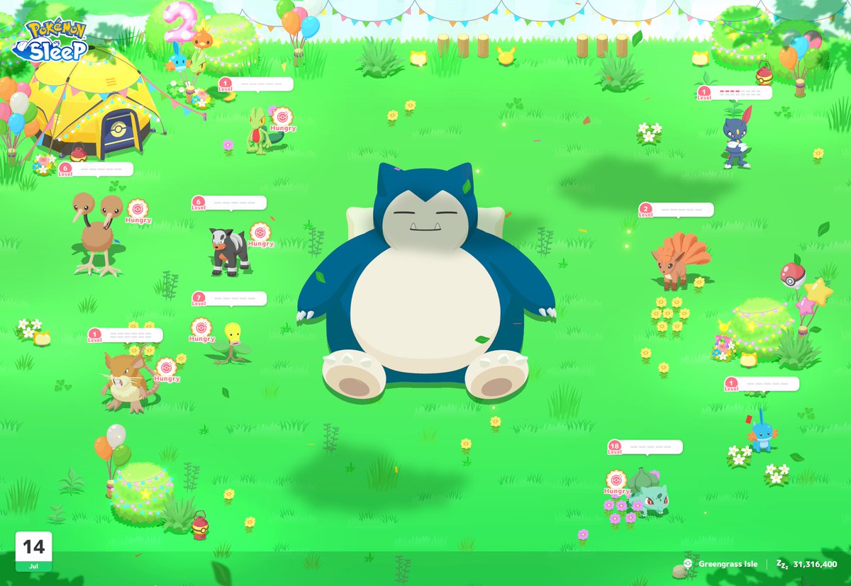 schizzlemnizzle's tweet photo. #PokemonSleep2nd https://t.co/9oBwQfwsTo
