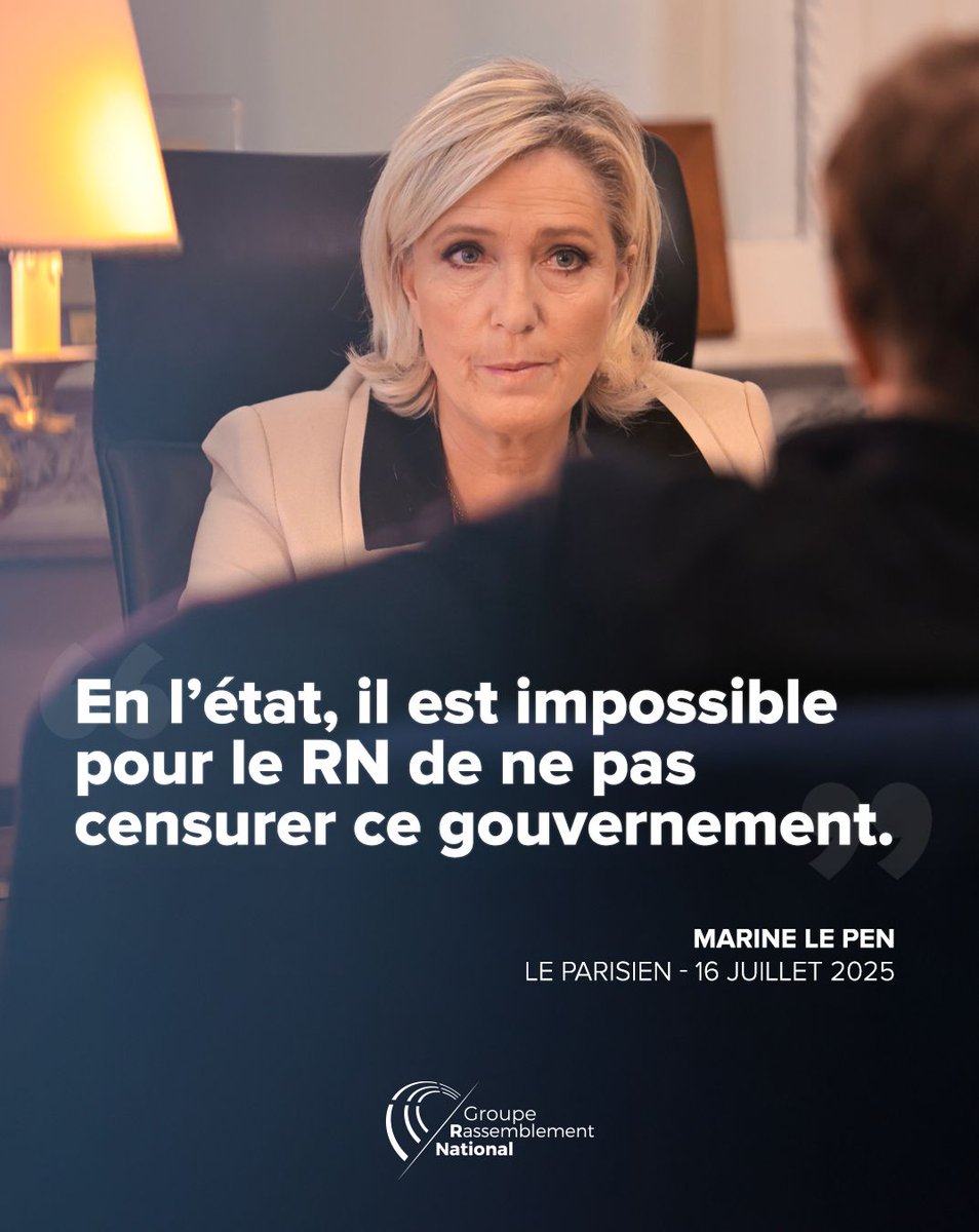 groupeRN_off's tweet image. L'entretien de @MLP_officiel dans Le Parisien 👉🏻 leparisien.fr/politique/mari…