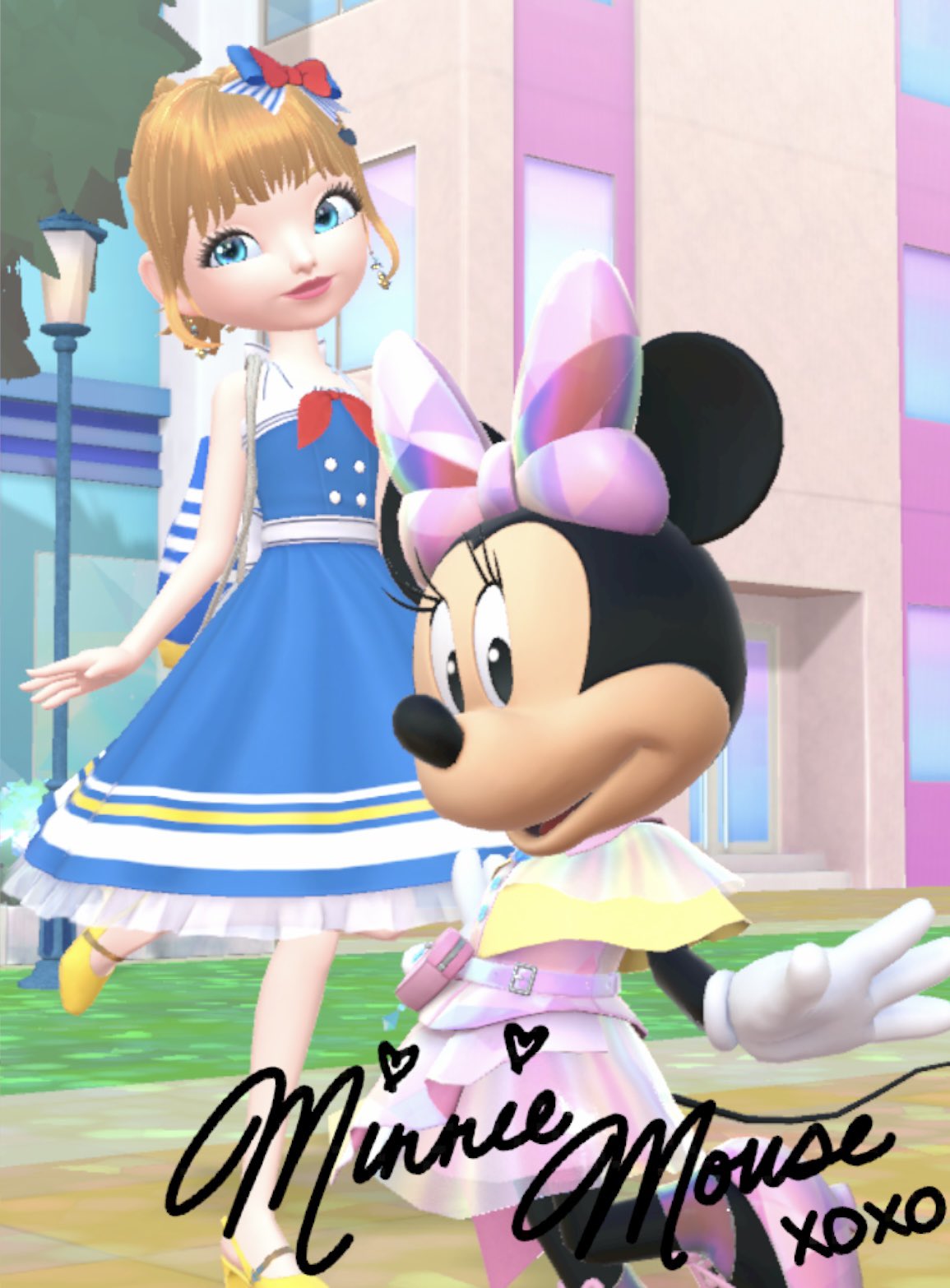 ⭐Disney【ミニー＆ミッキー2体】⭐COOLジャケット⭐【マカロンブルー】 ミッキー&ミニー #MY推しDAYS inライブ ペアぬいぐるみ