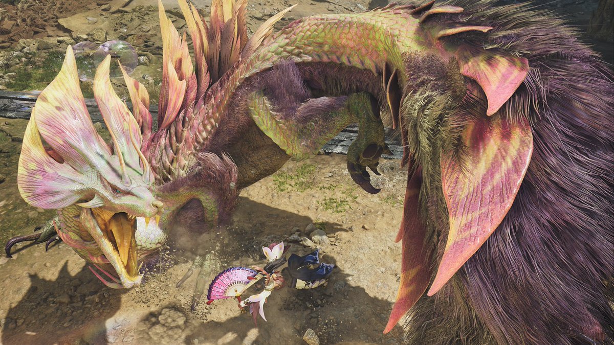 MH_Wilds's tweet photo. ▼チャレンジクエスト「あわき朱華のうつろひ心」
指定された装備で記録に挑むチャレンジクエストが登場！参加することで限定のチャームを入手できます。
フィールド：竜谷の跡地
受注・参加条件：HR21以上
クリア条件：タマミツネの討伐
初回配信期間(日本)：2025年7月9日(水)午前9:00～2025年7月23日(水)午前8:59

【イベント報酬】
イベント参加賞：チャーム「挑戦者の証【泡狐竜】」
ランクA賞：チャーム「勇者の証【泡狐竜】」　　　　　
ランクS賞：チャーム「覇者の証【泡狐竜】」
※限定のチャームは後日配布されます。