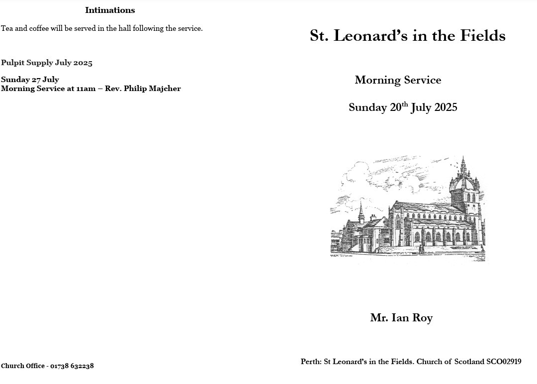 St Leonard's in the Fields tweet media