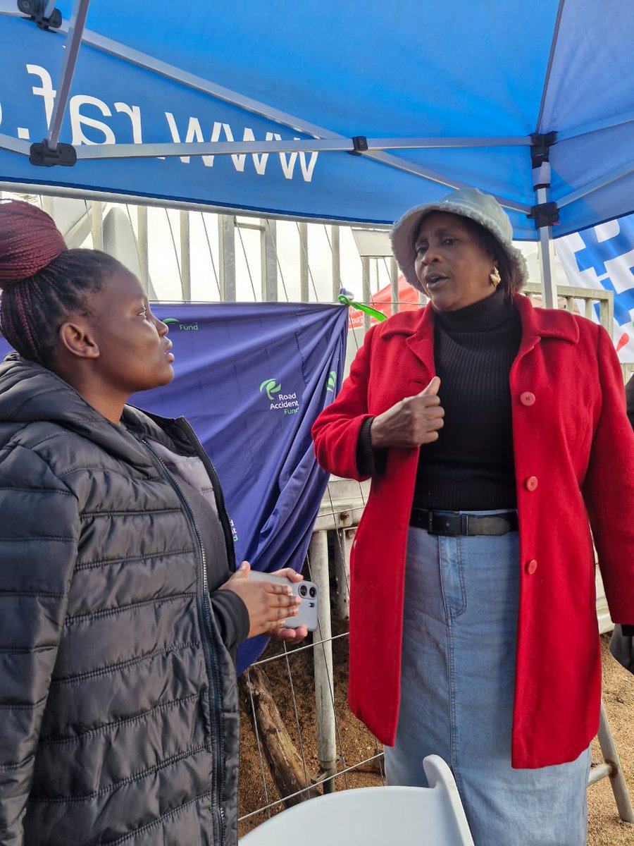 RAF_SA's tweet image. #Teamrafzin KZN are attending the Santaco KZN Sports day at Ugu Sports Arena in Port Shepstone this weekend. We are spreading road safety awareness as well as RAF products and benefits information.
#ICare²