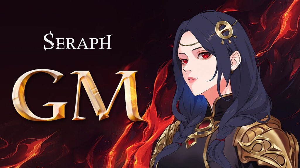 Seraph_global's tweet image. Gm, fam! 🌞🖤
