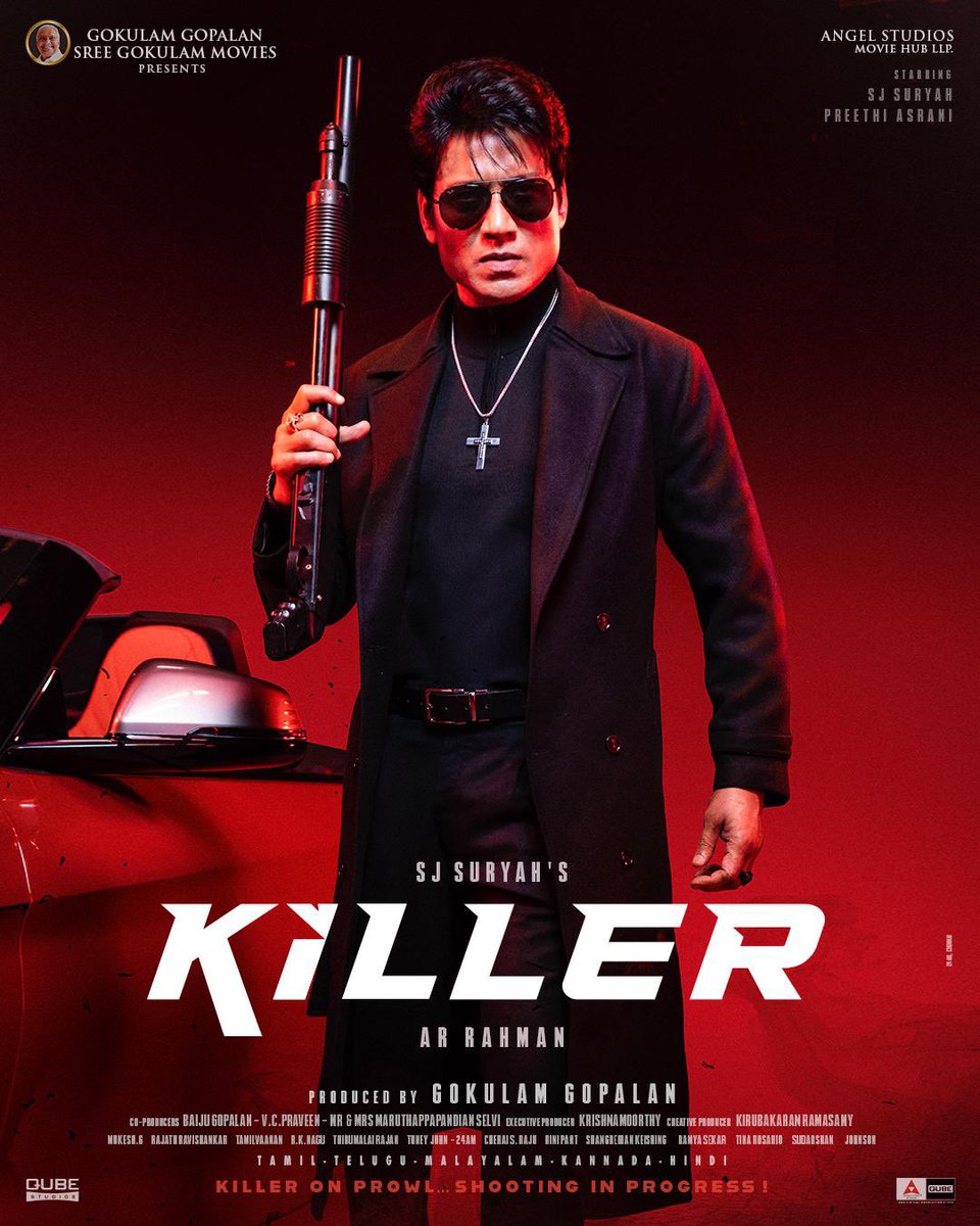 offl_Lawrence's tweet image. Happy birthday, Brother @iam_SJSuryah
I pray Ragavendra swamy for #Killer movie’s biggest success and your good health 💐