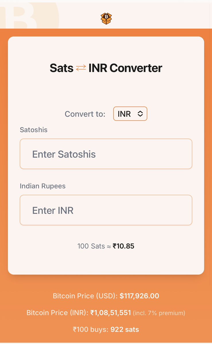 Support for EUR & GBP added. Convert easily between Sats & Fiat. Fiat is  dying… https://t.co/jhfRk9U4zP