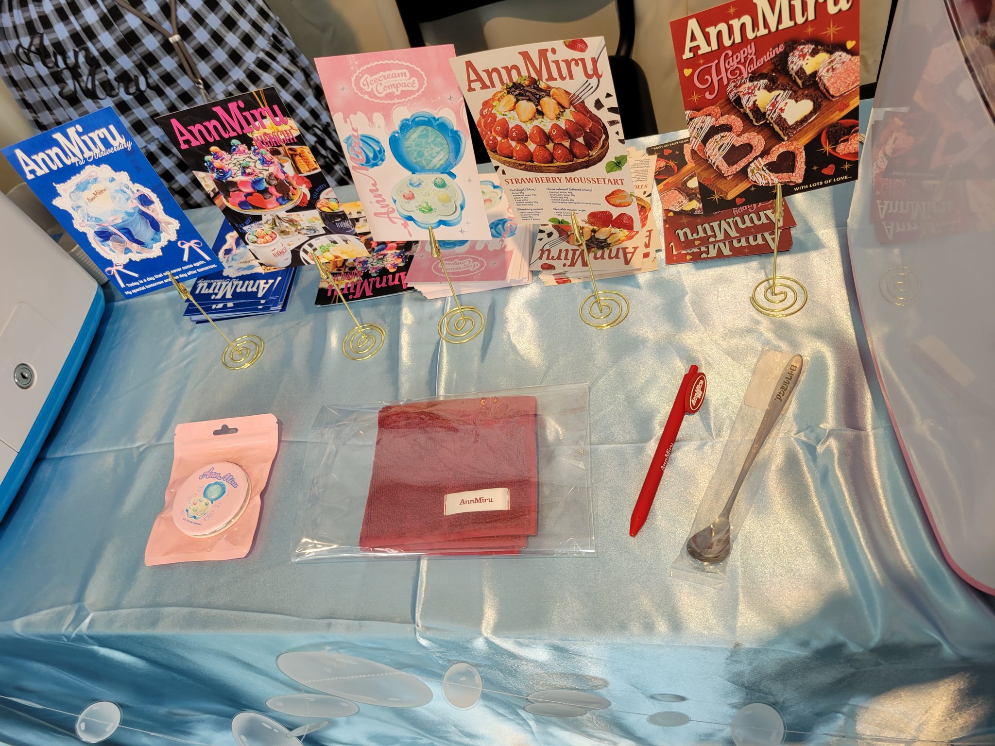 アンミル AnnMiru バックプリントスウェット ミルと365日 アンミル AnnMiru バックプリントスウェット ミルと365日