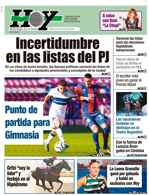 RED92cadadiamas's tweet photo. 🇦🇷🗞️☀️ #LaPlata | #TodoLoDemásEsVerso | https://t.co/mLZP8Fl8Ss | #HOYenLaNoticia
▶️📷✅La tapa del Diario #HOY de #LaPlata del
#doming 20 DE JULIO - 2025
📢 #VersiónPDF
https://t.co/OAAiMHmKEL
📢#VersiónInteractiva
https://t.co/y4YOi55e2A https://t.co/qnbmbDLD6C