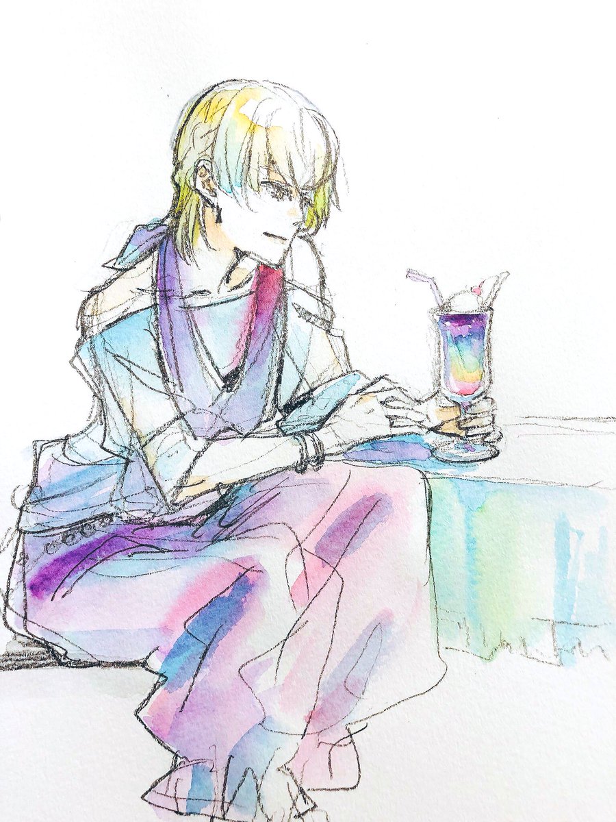 松浦麻衣🐩画集彩雲発売中（アニメーター💎） (@odeco_a) on Twitter photo 