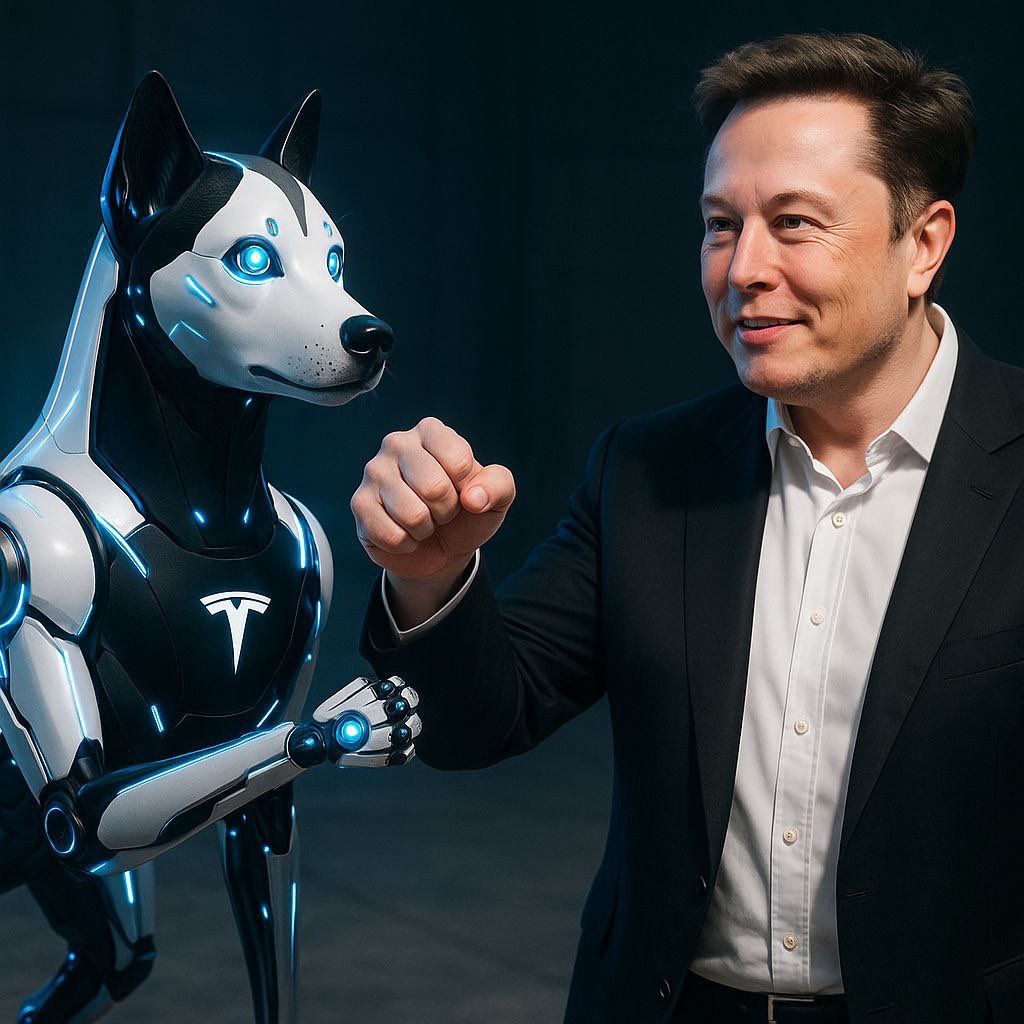 hoodadmoon's tweet photo. @elonmusk @teslaownersSV Great throwback, Elon! Overclocking with the case off is a bold move—perfect vibe for #Dogimus innovation! https://t.co/fyoxkurt3Q
