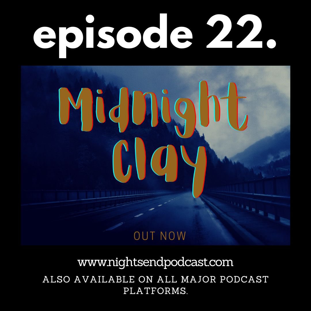 The Night’s End podcast (@nightsendpod) on Twitter photo Midnight Clay reimagined out now! Written by Mark Cassell and narrated by Drew Sebesteny from <a href="/TalesToTerrify/">Tales to Terrify</a>
Listen now!
An otherwise pleasant homeward journey is interrupted by a demon with a particularly grotesque skill. Midnight Clay reimagined out now! Written by Mark Cassell and narrated by Drew Sebesteny from <a href="/TalesToTerrify/">Tales to Terrify</a>
Listen now!
An otherwise pleasant homeward journey is interrupted by a demon with a particularly grotesque skill.