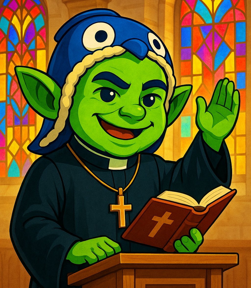 DrCredodo's tweet photo. GM Brethren!💒😇

Today, Father Goblin said: “Let the spirit of @cysic_xyz green candles guide you in faith!” 💹📖

#CryptoGoblin #BlockchainBlessings #FaithNotFUD #Cysic 🐸⛪️💙 https://t.co/2LuW6xp4GT