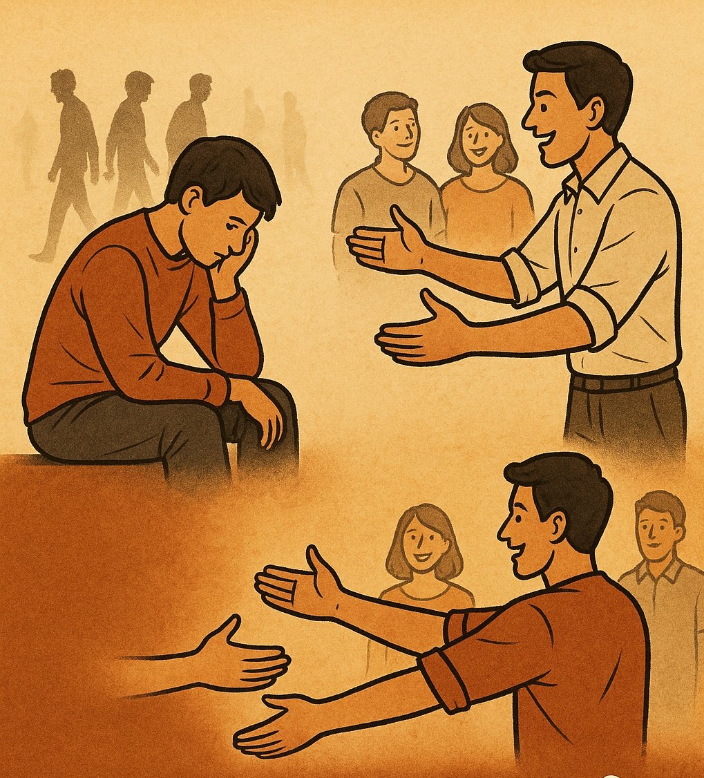 professor__Ac's tweet image. ஏதாவது ஒன்றைச் சொல்லி ஒருவனை ஒதுக்குவது இயல்பு.. 
ஏதாவது ஒன்றைச் சொல்லி ஒருவனை  சேர்த்துக்கொள்வது அழகு..❤️

#FriendsTogether