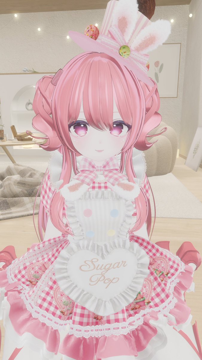 choco_s2c's tweet image. まだ途中だけど可愛すぎるカモ

#ZZ_VRC #Chiffon3D #iOhair
