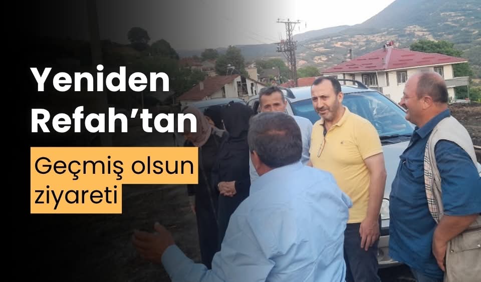 Yeniden Refah Partisi'nden, Çamyurdu Köyü'ne geçmiş olsun ziyareti #bolu #haber
koroglugazetesi.com/yeniden-refah-…