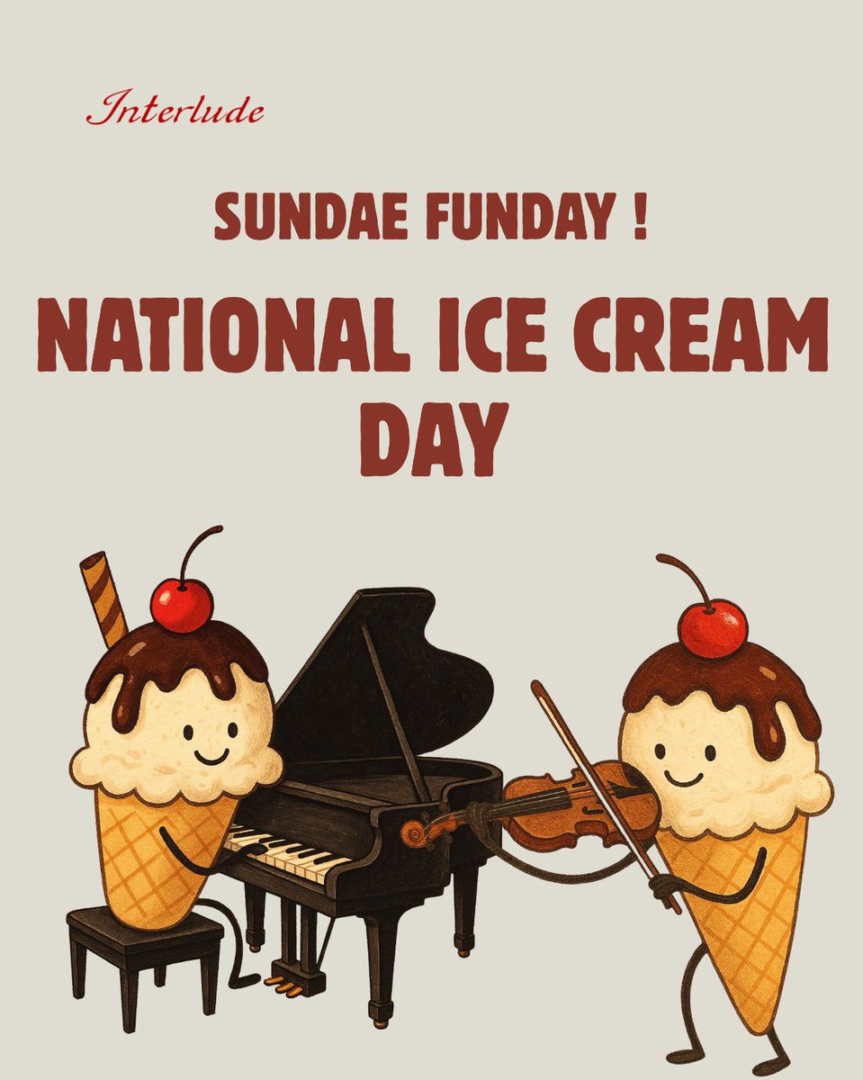 interludeHK's tweet image. A flavor concerto just for you! 🎵
Which scoop gets your solo today?
#SundaeFunday #NationalIceCreamDay #SymphonyOfFlavors