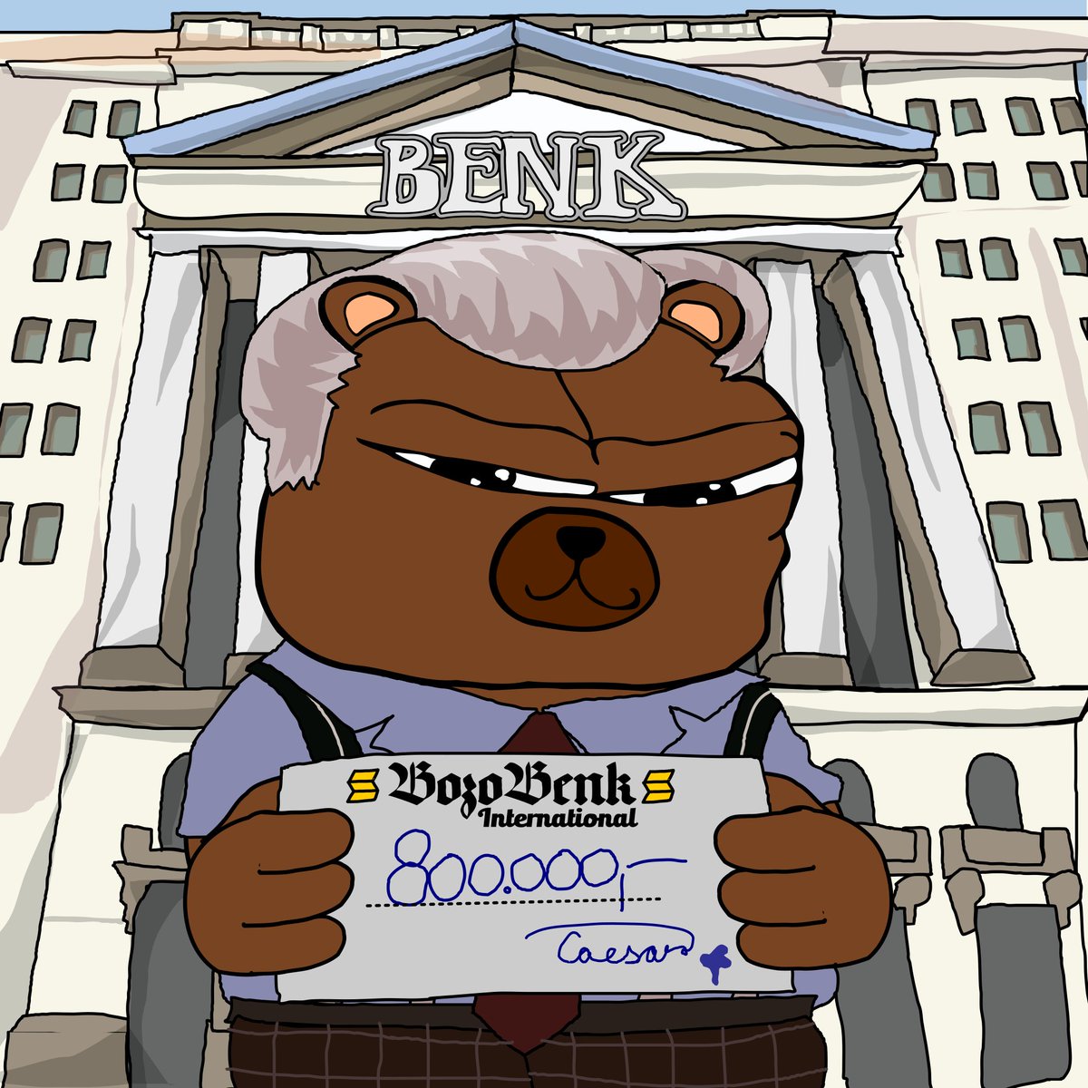 BozoBenk's tweet image. If you want to spend, send and store any token on @solana without being tracked.
Then come and benk with us, your statisfaction is our priority ser