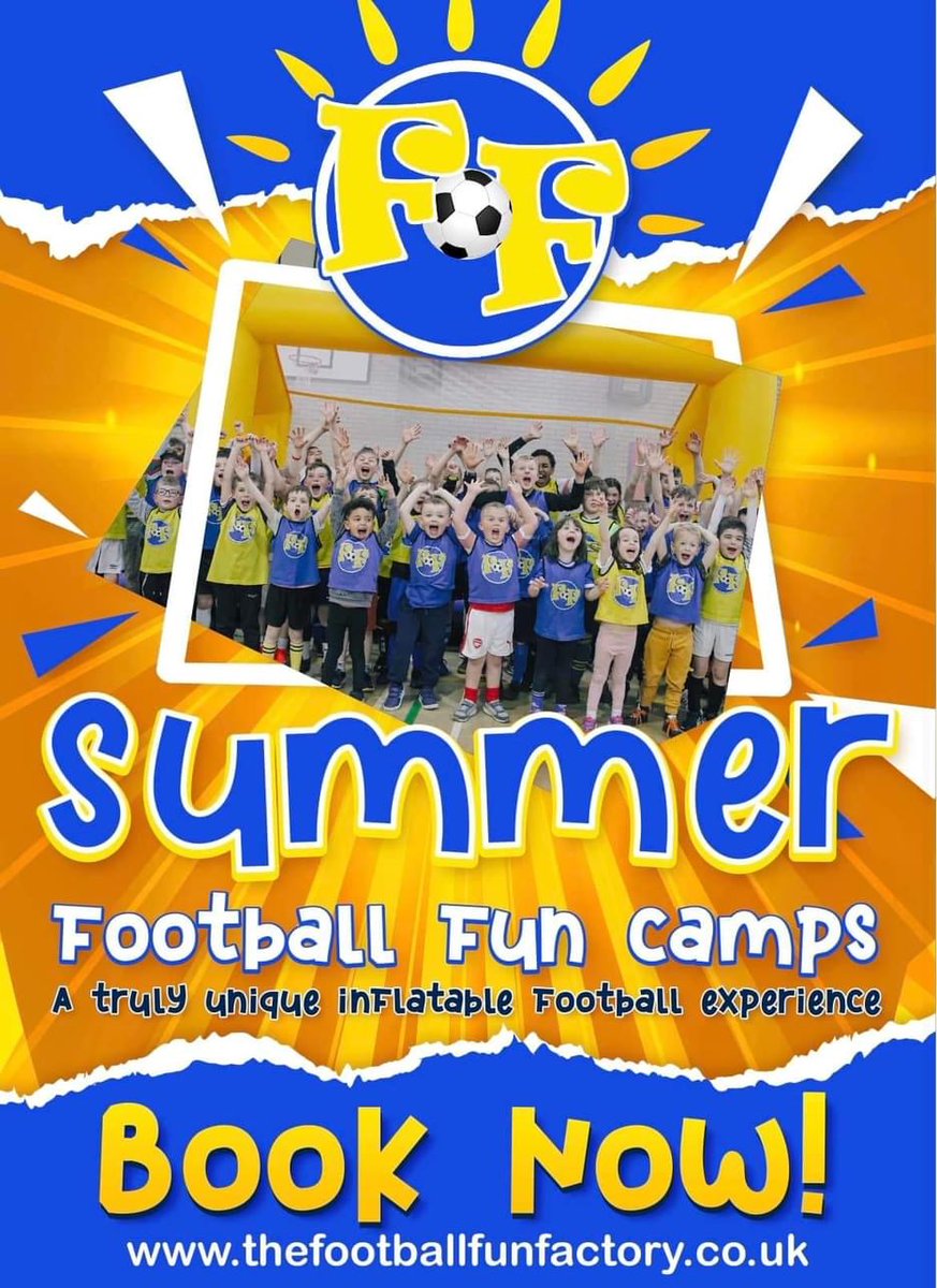 ☀️ SUMMER IS COMING: The weather is warming up and I am so excited for our Summer Football Fun Camps. Summer is easily my favourite time of the year!

We would love to welcome your child along to our truly unique &amp; incredible football experiences this summer!