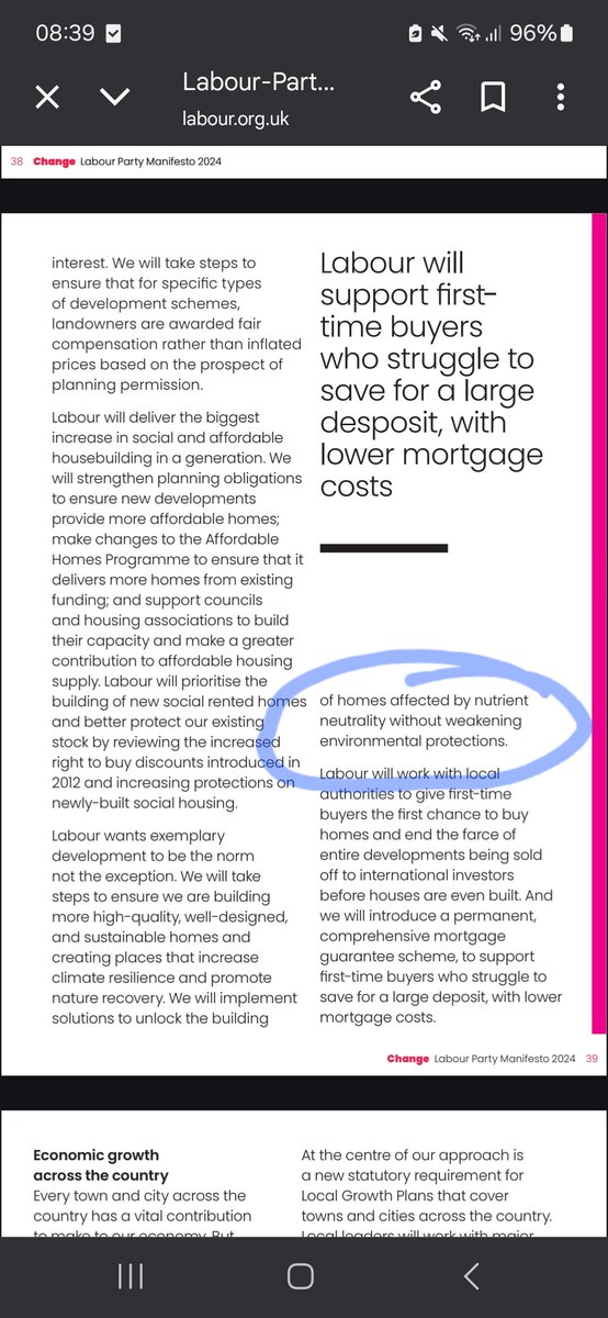 Alexa Culver (@alexaculver) on Twitter photo A timely reminder of <a href="/UKLabour/">The Labour Party</a> 's manifesto pledge - "without weakening environmental protections" A timely reminder of <a href="/UKLabour/">The Labour Party</a> 's manifesto pledge - "without weakening environmental protections"