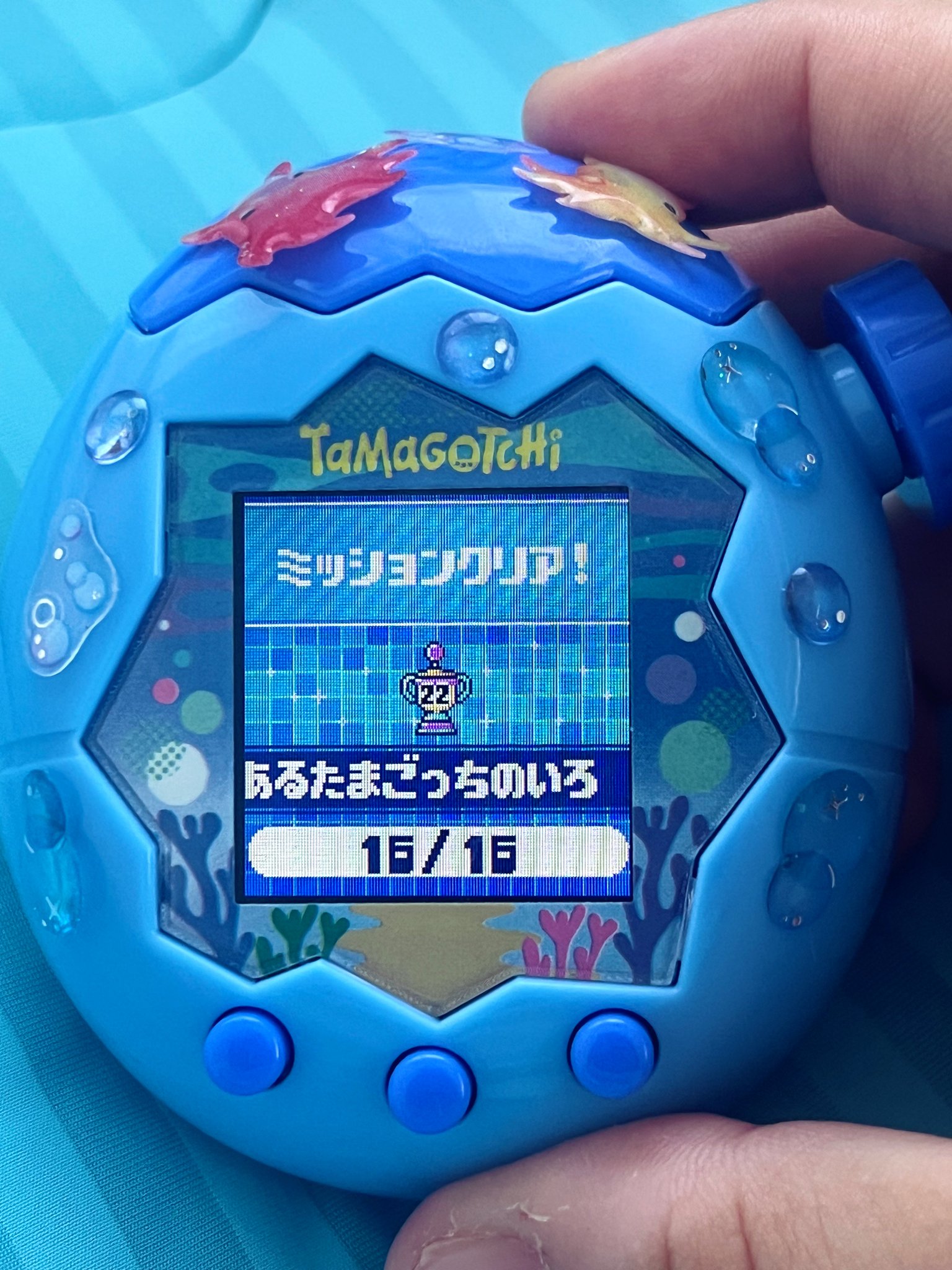 たまごっちパラダイス 青色 BANDAI たまごっちパラダイス ブルー 青色 バンダイ Tamagotchi