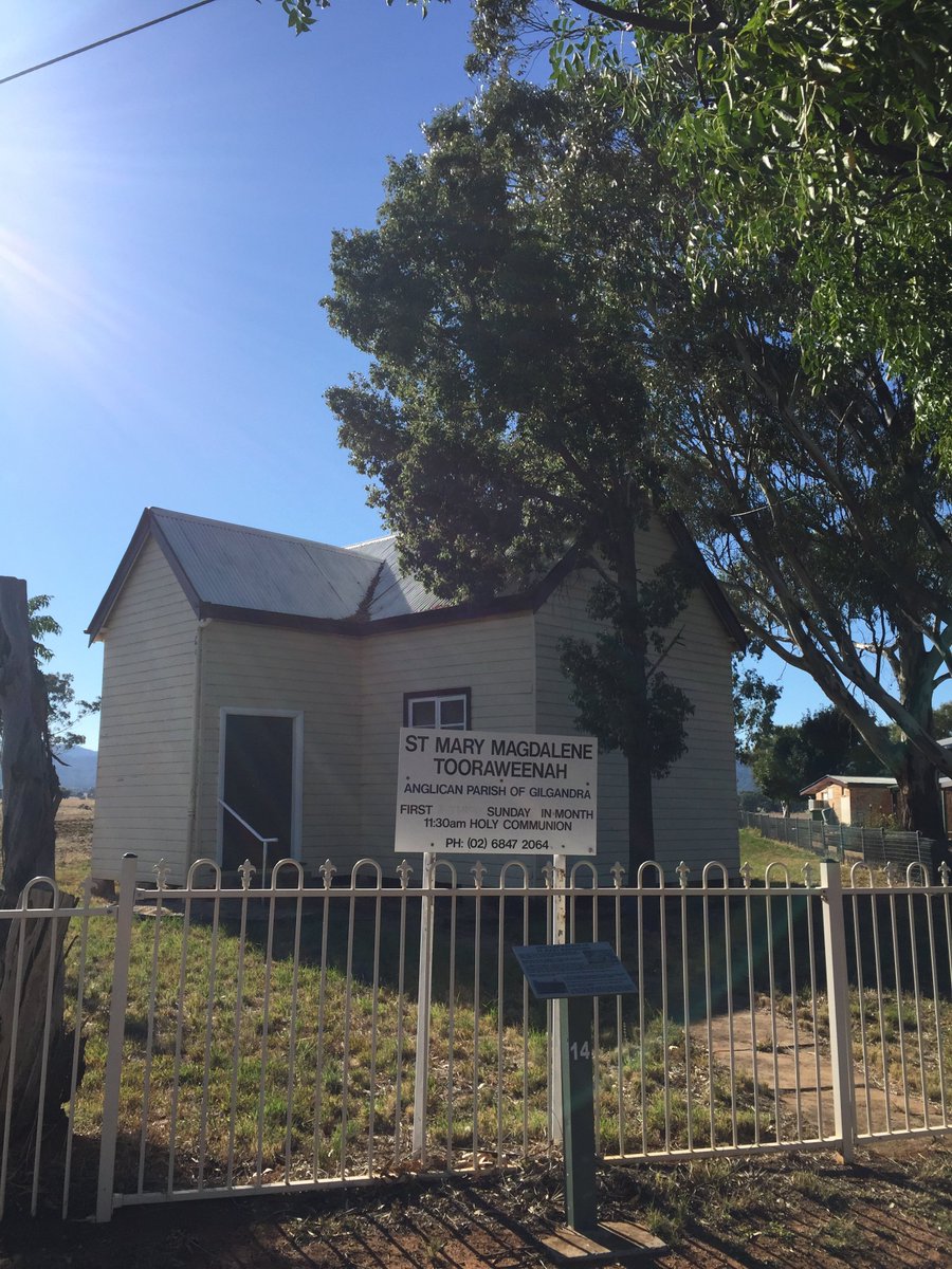 PBS_NSW's tweet image. 20 July in the #BCP Calendar is marked by the commemoration of Margaret, Virgin and Martyr. Also known as St Margaret of Antioch. The building in the photo (Tooraweenah, Diocese of Bathurst) was, until 1971, the Church of St Margaret of Antioch, Armatree (50km to the west).