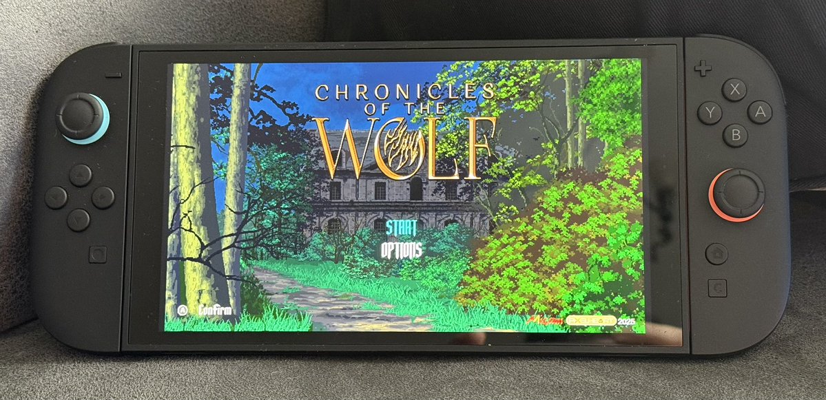 PQubeGames's tweet image. We can confirm that ‘Chronicles of the Wolf’ now works with Nintendo Switch 2, with no graphical issues.
Switch 2 players can now join the hunt 🐺