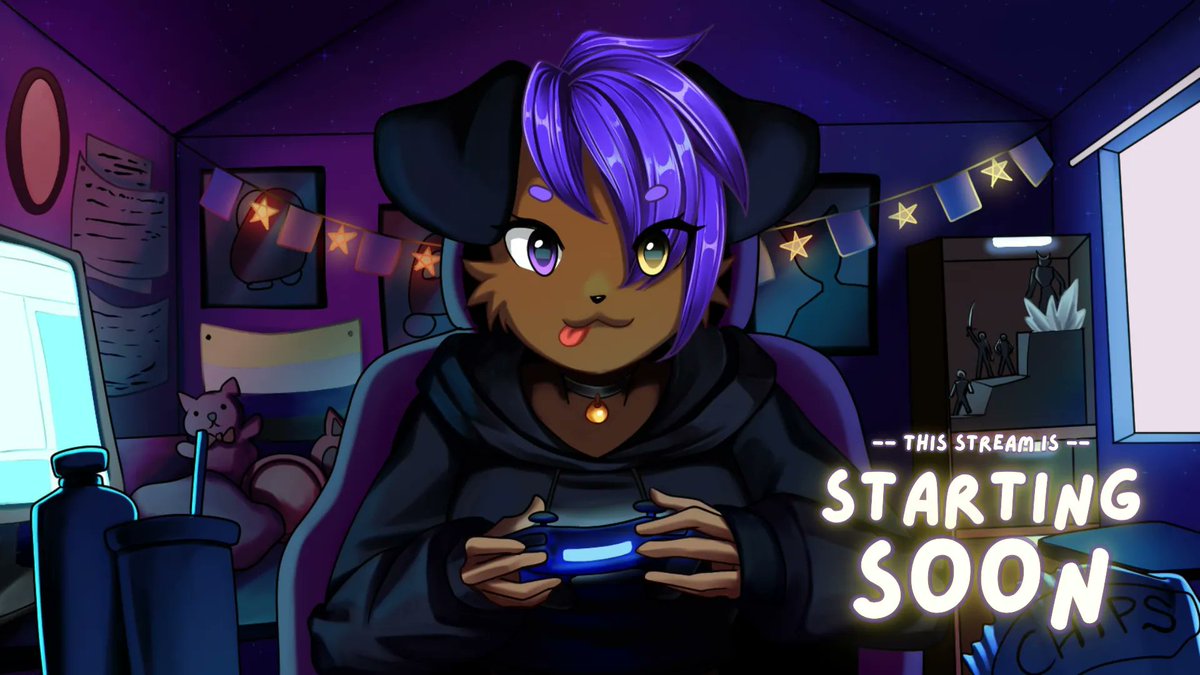 ImmortalKaiCast's tweet image. I recommend @Momogi_art and/or @amberstudio_ for emojis and banner. And if you need a logo then @Fey_Designerr does amazing work and has a deal going on rn! Here&apos;s the starting soon screen MoMo did for me and the logo that Fey did for me