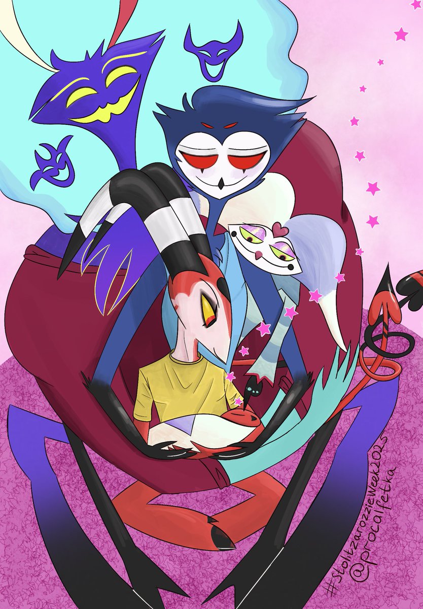 Day 7: Free day
#StolitzarozzieWeek2025

Вбегаю в последний вагон с артом на собственный фик 

<a href="/2bird2impWeek/">Stolitzarozzie Week</a>
#Stolitzarozzie #HelluvaBoss