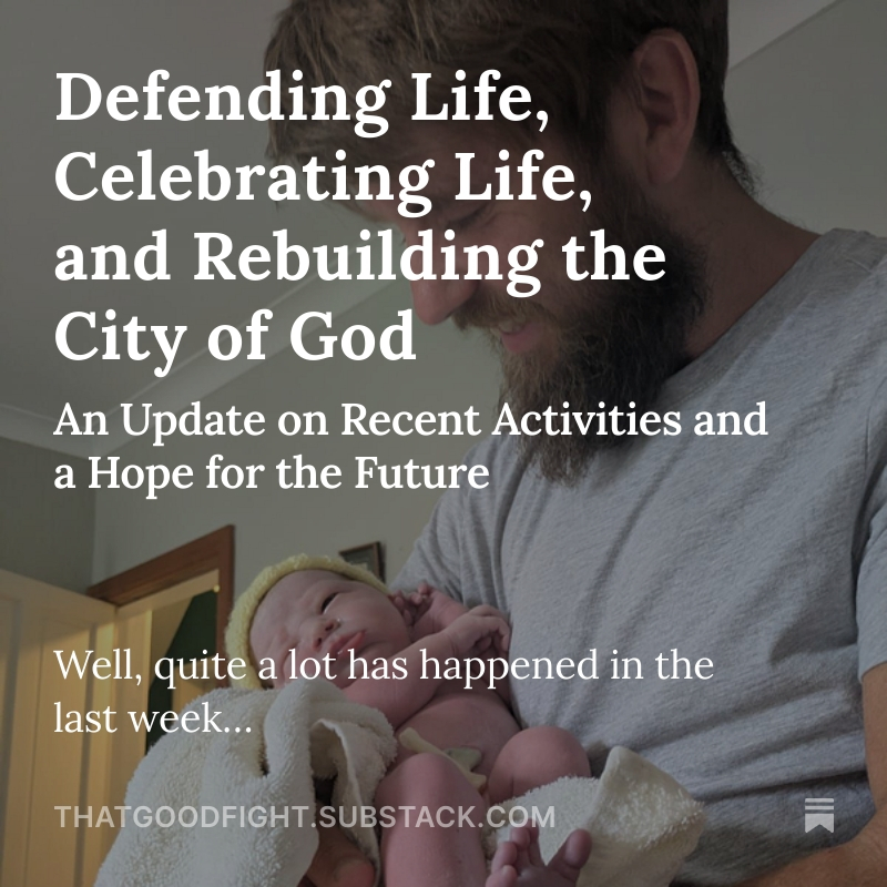 aaron_p_edwards's tweet image. "Nowadays, you’re a Christian 'extremist' simply for believing the Bible without being embarrassed by it. If that be the case, long live the extremists!"
thatgoodfight.substack.com/p/defending-li…