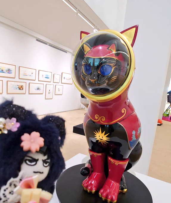 ヤノベケンジの宇宙猫本当に可愛いよ〜〜〜