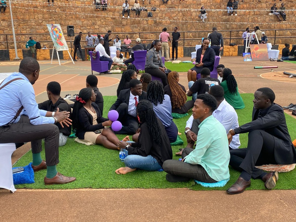 RuhinjaPeter's tweet image. Just like in the olden days where grandparents used advise their grandchildren, on the 18th of July 2025 the UCU law students sat down to recieve knowledge at the meet and greet .
Much thanks to @TumukundeTT a man who believes that we all deserve to be treated fairly 🙏