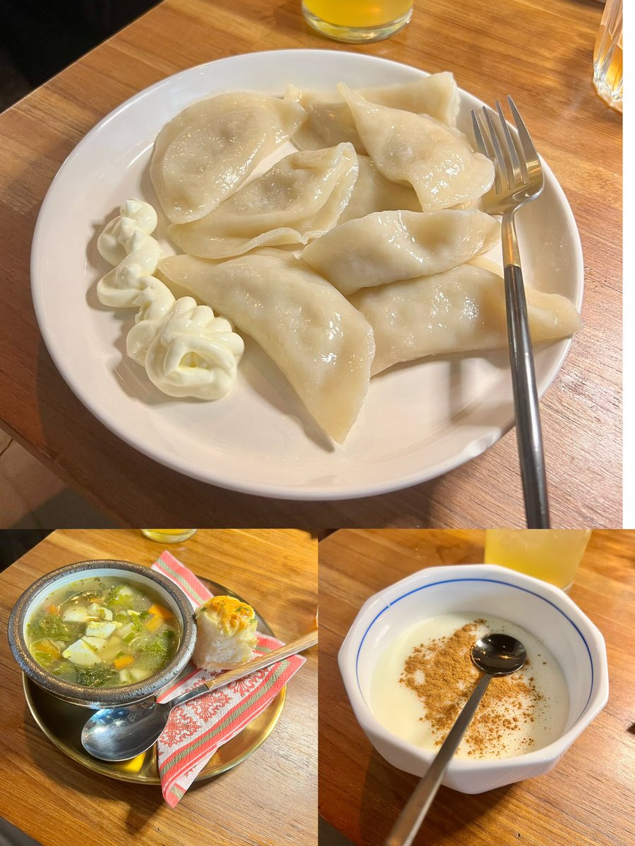TaiwanSpecial's tweet image. Great event in support of Ukraine, The 10th Ukraine food fair, held in today in Gongguan, Taipei showcasing Taiwanese people’s solidarity with Ukraine.
Well attended with a people having to wait for a free seat.
Set menu included soup, Varenyky dumplings (also known as…