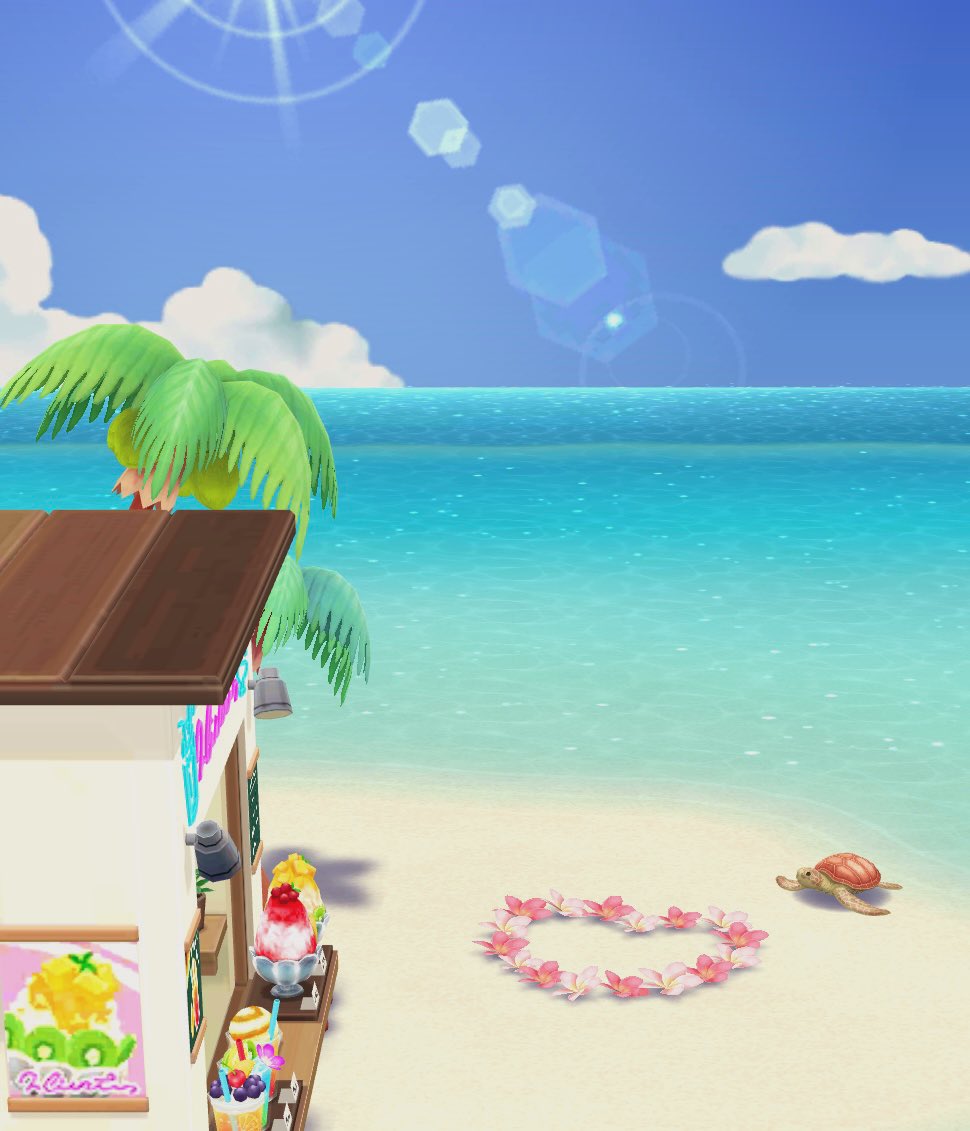 🌞포켓캠프의 여름이 좋아🏝️