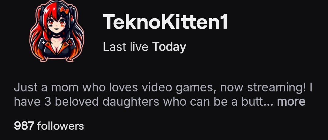 Just realized tonight I am only 13 followers away from 1k! Thank you to my community, I live you guys so much! 3 year affiliversary is next month!!