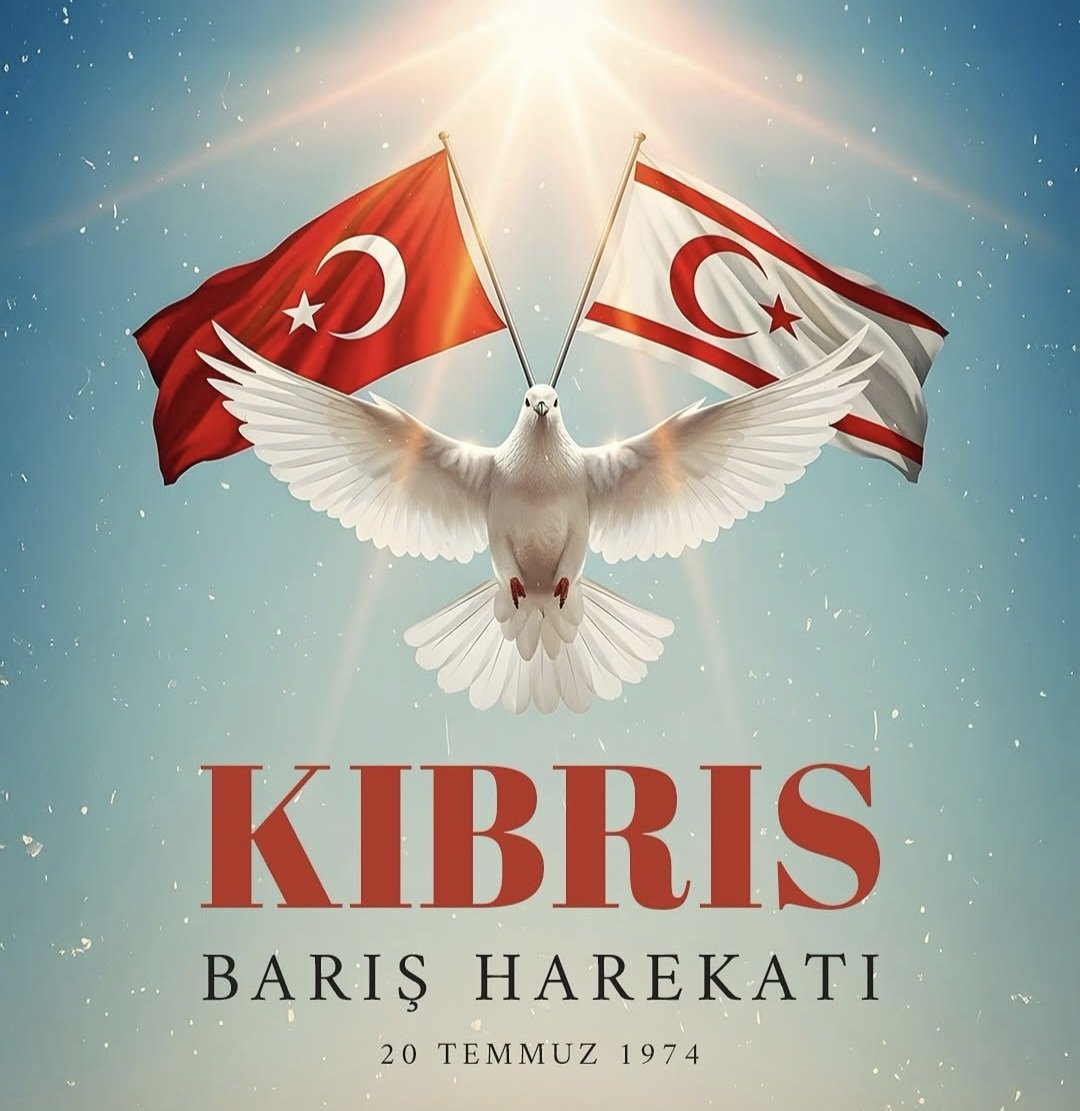 KIBRIS BARIŞ HAREKATININ 51.YIL DÖNÜMÜNDE ŞEHİTLERİMİZİ RAHMETLE GAZİLERİMİZİ MİNNETLE VE SAYGIYLA ANIYORUZ.