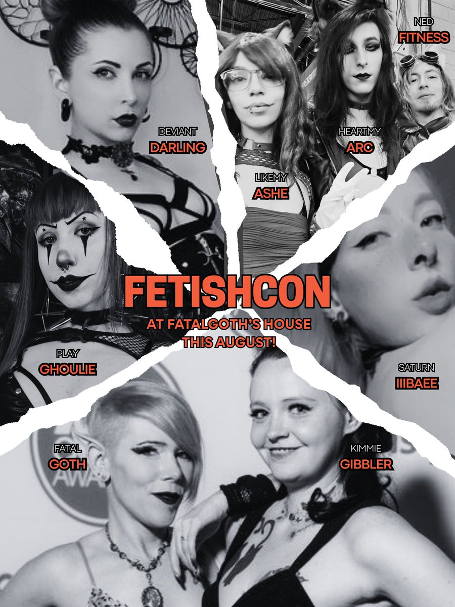 🖤 FetishCon 2025 🖤
The hottest collab week of the year is going down at my house!

✅ Collabs
✅ Shoots &amp; streams
✅ Customs
✅ BTS Snap access

Comment below to book customs &amp; info on how to get on my FetCon BTS Snap story.

Featuring: <a href="/Deviantxdarling/">𝕯𝖊𝖛𝖎𝖆𝖓𝖙𝖝𝕯𝖆𝖗𝖑𝖎𝖓𝖌 ☆Fetcon Aug 7-10☆</a> <a href="/NerdGibbler/">Kimmie Gibbler 🌈 ❤️ Fan favorite Nerd Cam 2025🎮</a>