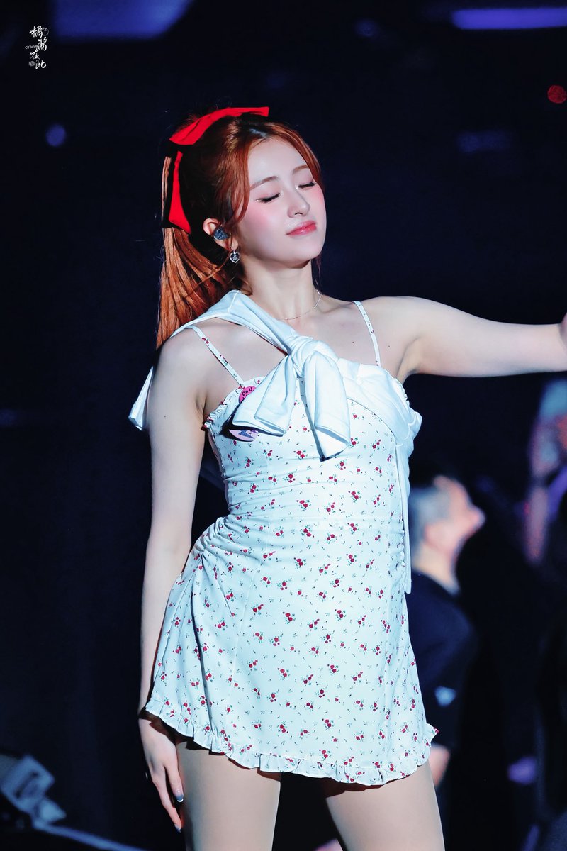250719 ౨ৎ Taipei Curetty C Flower Frill Sleeveless Mini Dress