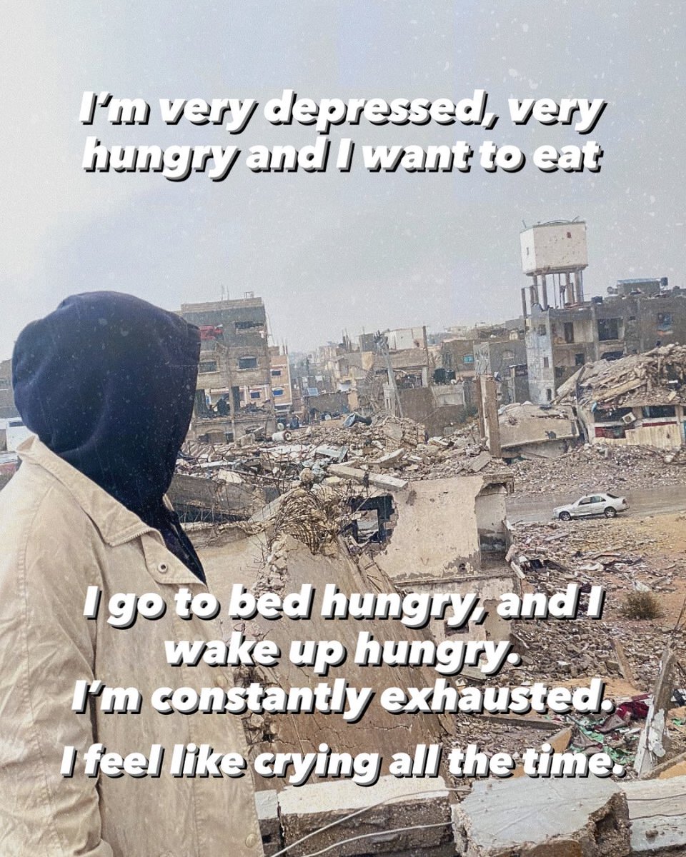 🚨3 days without a single bite of food!🚨

Please think about how much pain I am experiencing, physically and mentally 🧠 

I’m only 17, my parents are elderly and chronically ill with diabetes &amp; high blood pressure 🫀

I have no other hope, only you 🙏

I’m very depressed 😔 

I