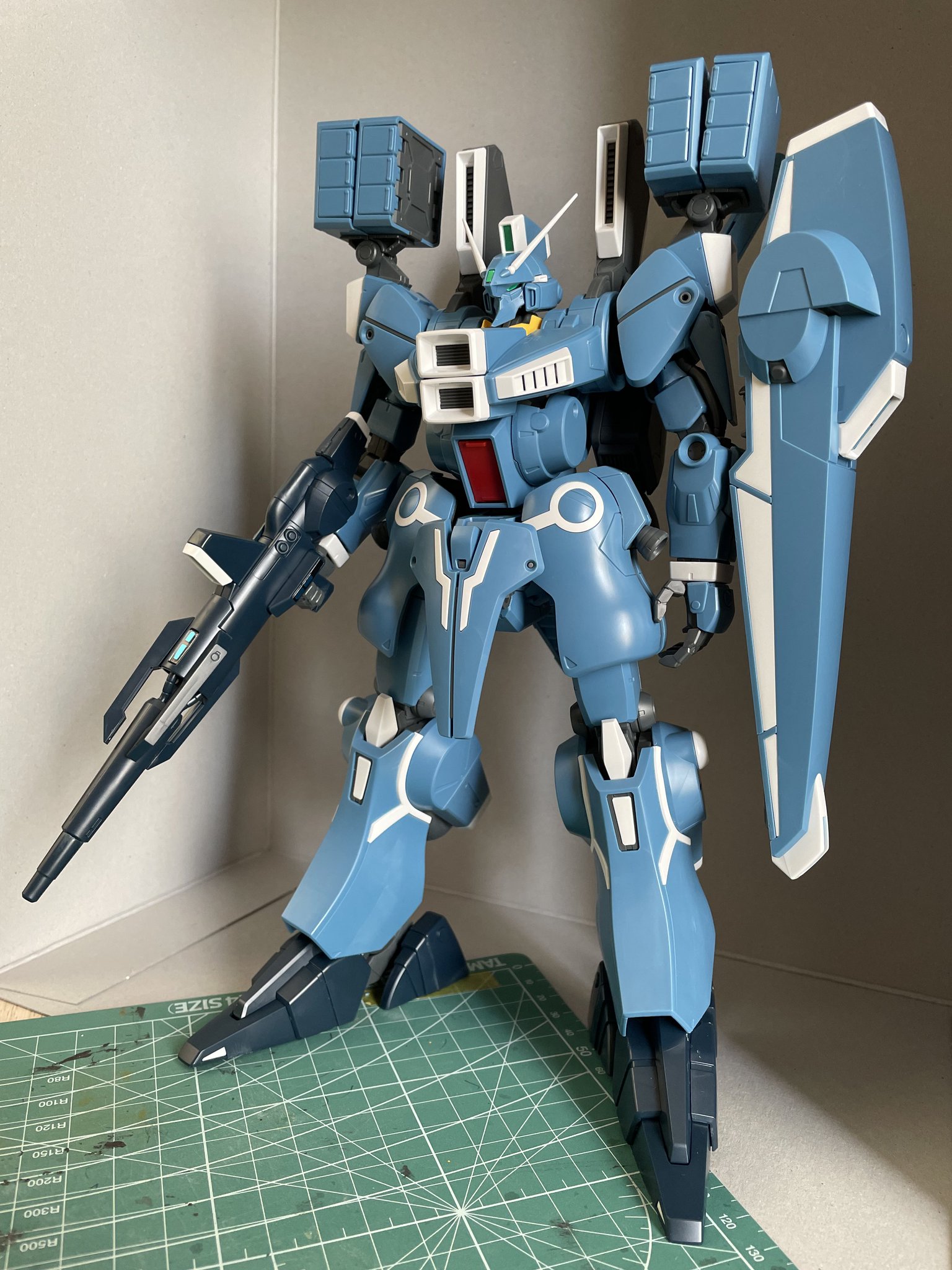 MG ガンダムMk-V ガンプラ　パチ組み完成品 MG ガンダム Mk-V レビュー