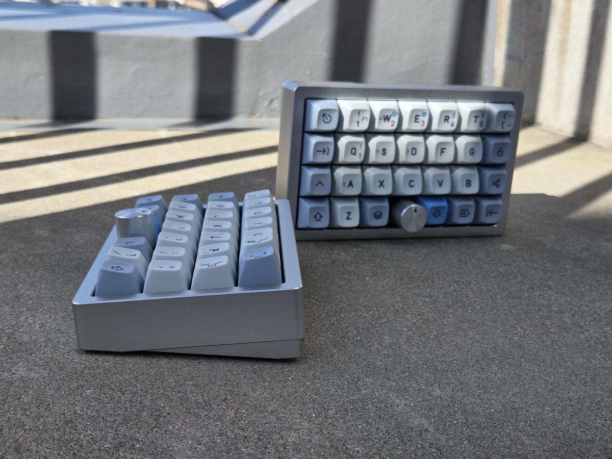 オーソリニア配列(？？)のキーボードを作りました Keyboard