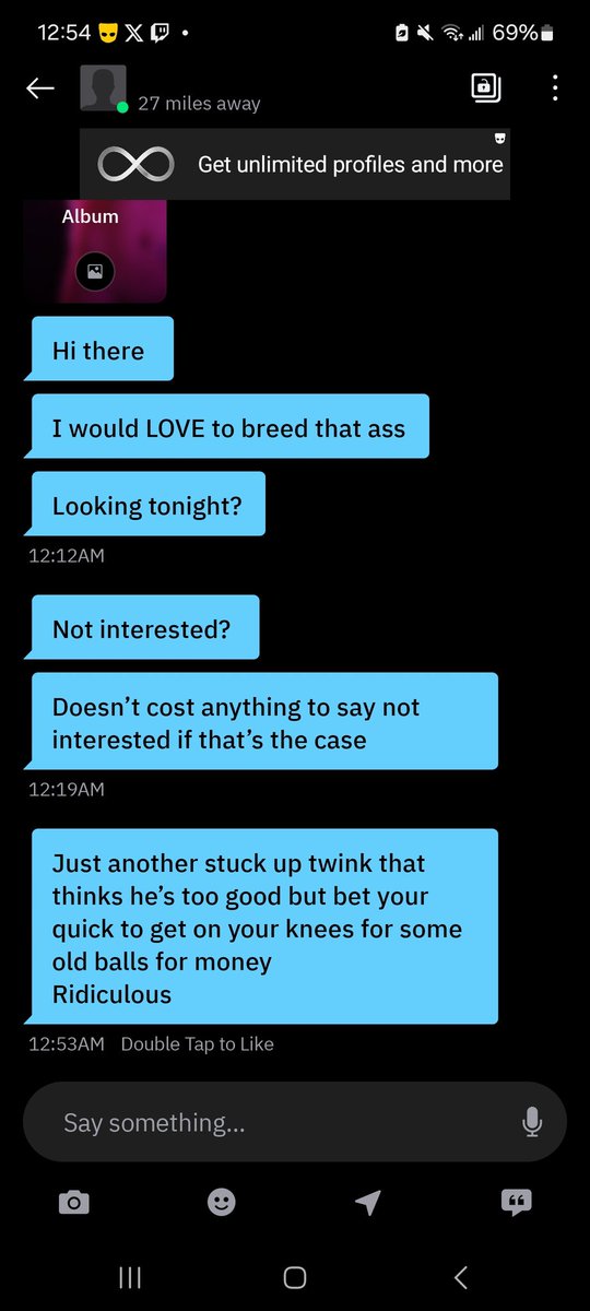 I should have deleted this app ages ago

I open it once and I get this