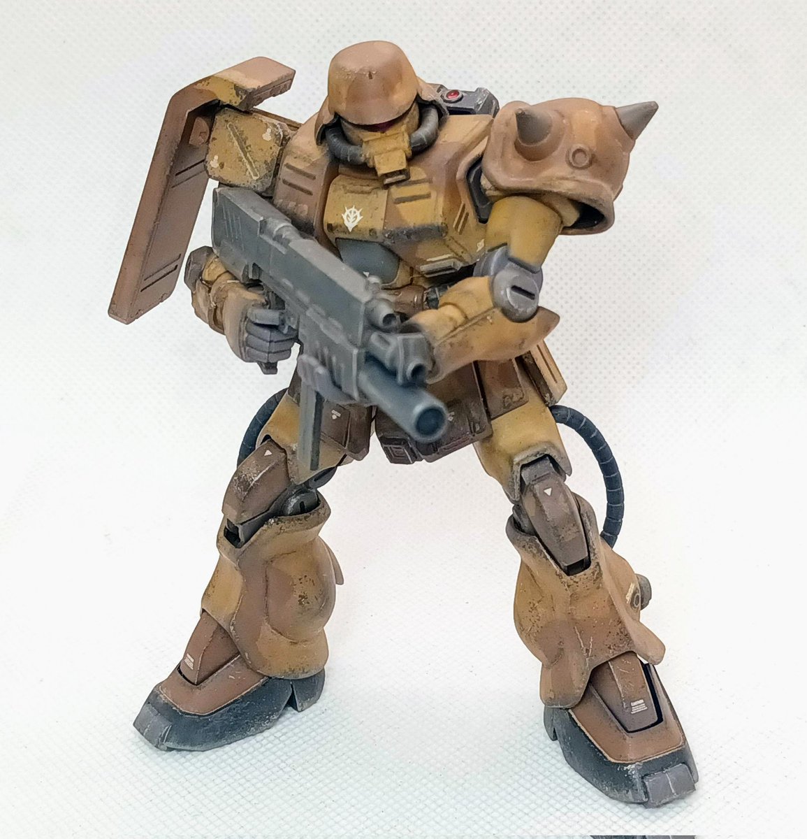 CT_Origin's tweet photo. my Zaku II FZ in desert camo(hguc 1/144)

Spray can+brush painted+weathering.

#ガンプラ
#gunpla #gundam #modelpainting https://t.co/YEMvCiBrH0