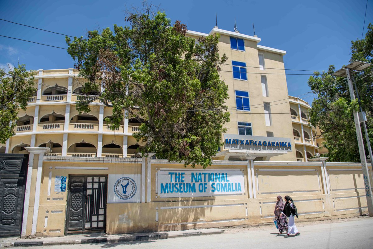 UNTMIS_'s tweet image. 𝗣𝗵𝗼𝘁𝗼 𝗼𝗳 𝘁𝗵𝗲 𝗪𝗲𝗲𝗸 📸 – After nearly three decades of closure due to conflict, @NtlMuseumsomlia reopened in July 2020. With support from the @UN, restoration efforts helped bring the museum back to life—reviving a cultural landmark that now stands as a powerful…