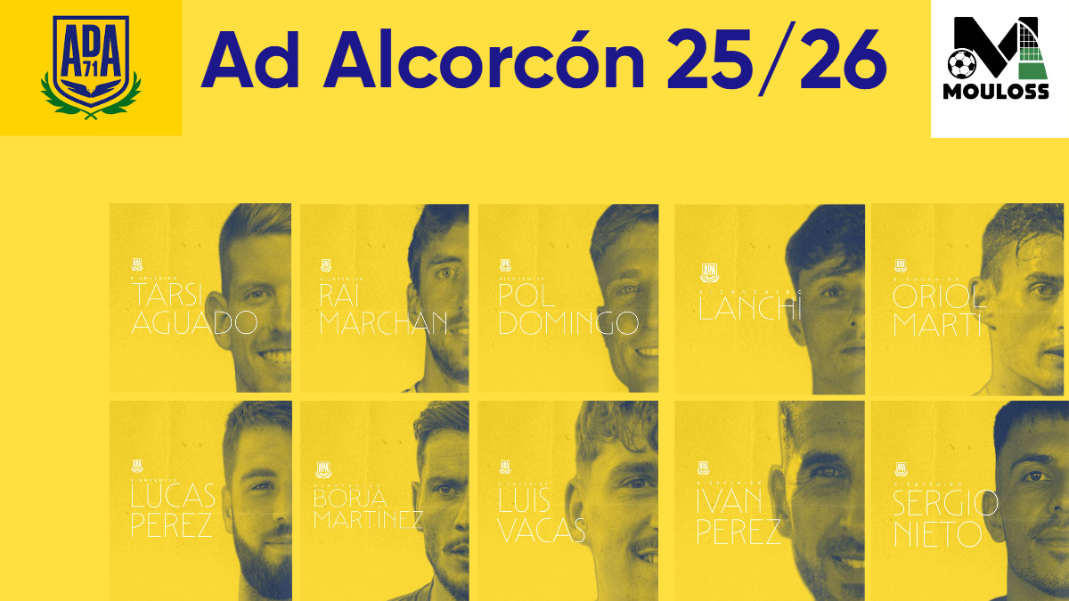 🧐MOVIMIENTOS DE PLANTILLAS 1ªRFEF⚽️

🔸AD ALCOLCON <a href="/AD_Alcorcon/">A.D. Alcorcón</a> 25/26

▪️ 10 incorporaciones en el equipo alfarero para volver a ser uno de los favoritos para ocupar las plazas nobles de la clasificación . No es lo ha firmado , si no la base que se ha quedado para competir por