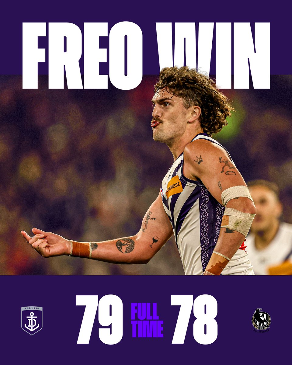BELIEVE 💜

#foreverfreo #AFLPiesFreo