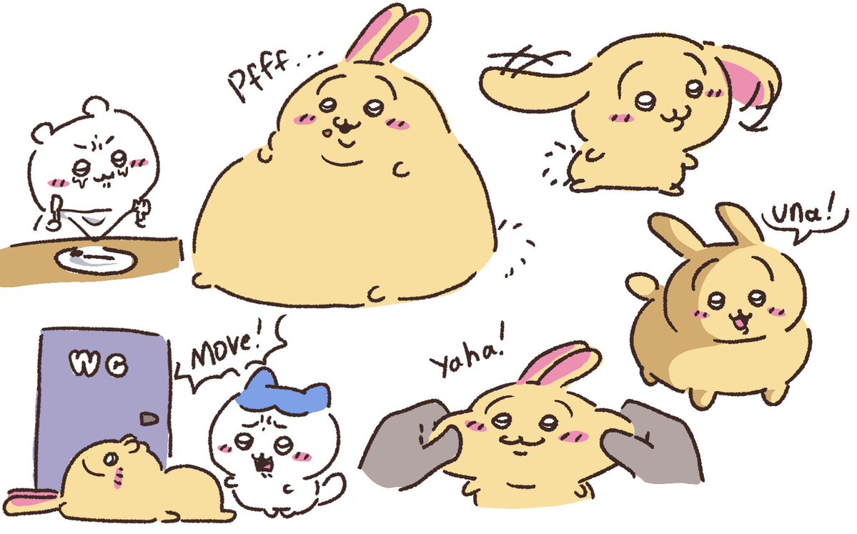 Jam91Strawberry's tweet image. Usagi #chiikawafanart #chiikawa