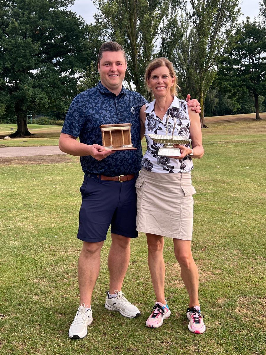Congratulations to our Club Champions Rhodri Harston &amp; Ines Hellmayr. A tough day in the rain but the cream always rises to the top!