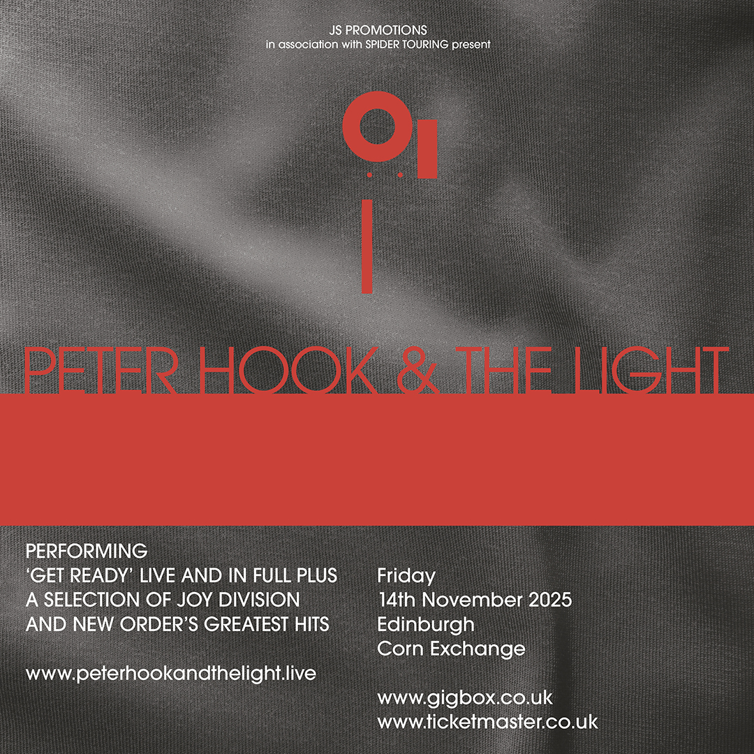 EdinburghCornEx's tweet image. .@peterhook & The Light head out on tour this November, during which they will perform New Order’s seventh studio album Get Ready in its entirety, alongside a selection of the most seminal tracks from the rich back catalogues.
Tickets on sale now-
amg-venues.com/wZip50WrU0r