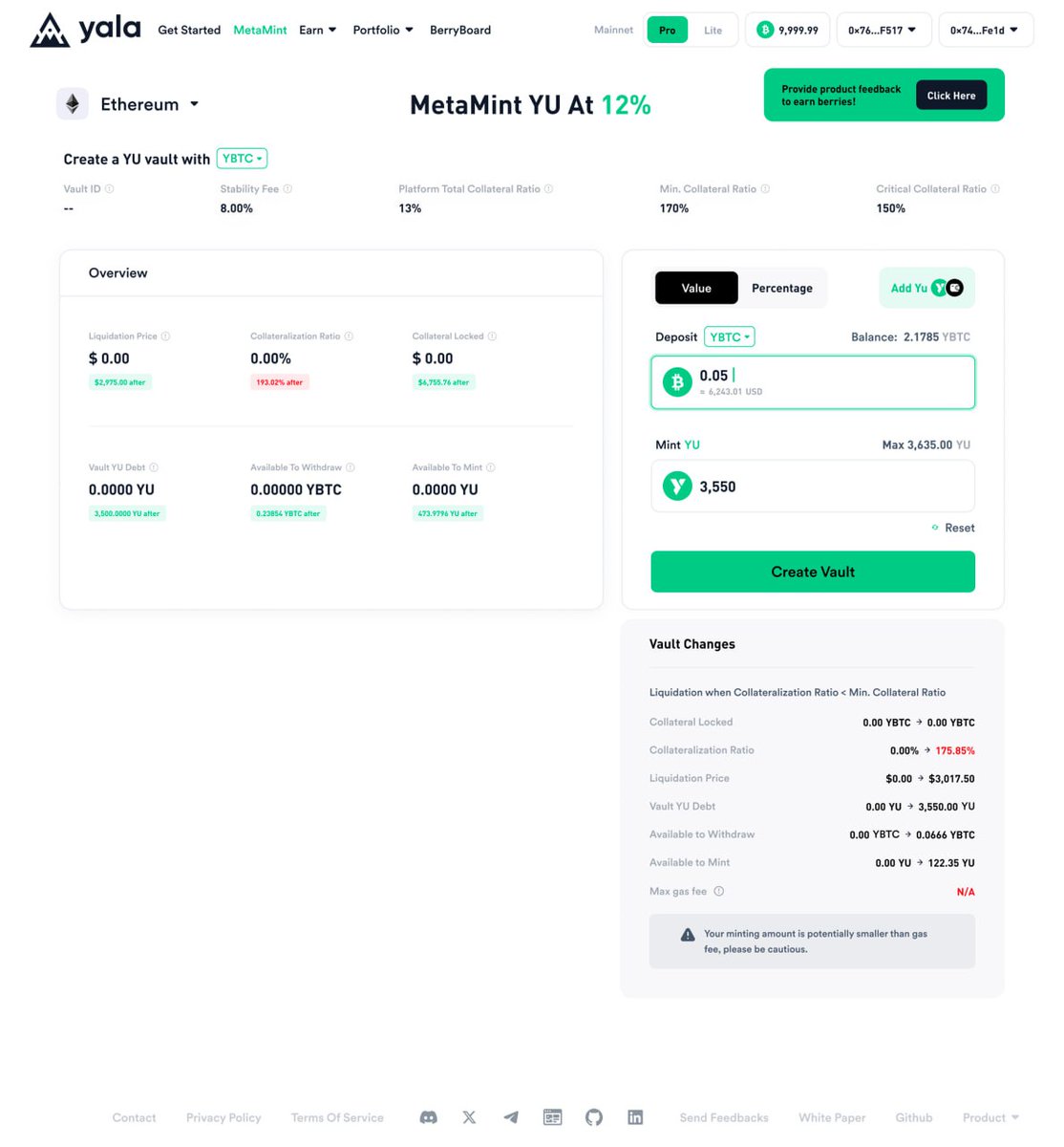 RaAr3s's tweet image. ok... every chain has its native stablecoin
ETH has DAI
SOL has UXD
TRON has USDD
BTC has... nothing
but for those who don't know @yalaorg $YU is changing that
no wrapped ETH, no USDC dependency
just $BTC → $YU
Binance Alpha will be the first platform to list Yala (YALA)…