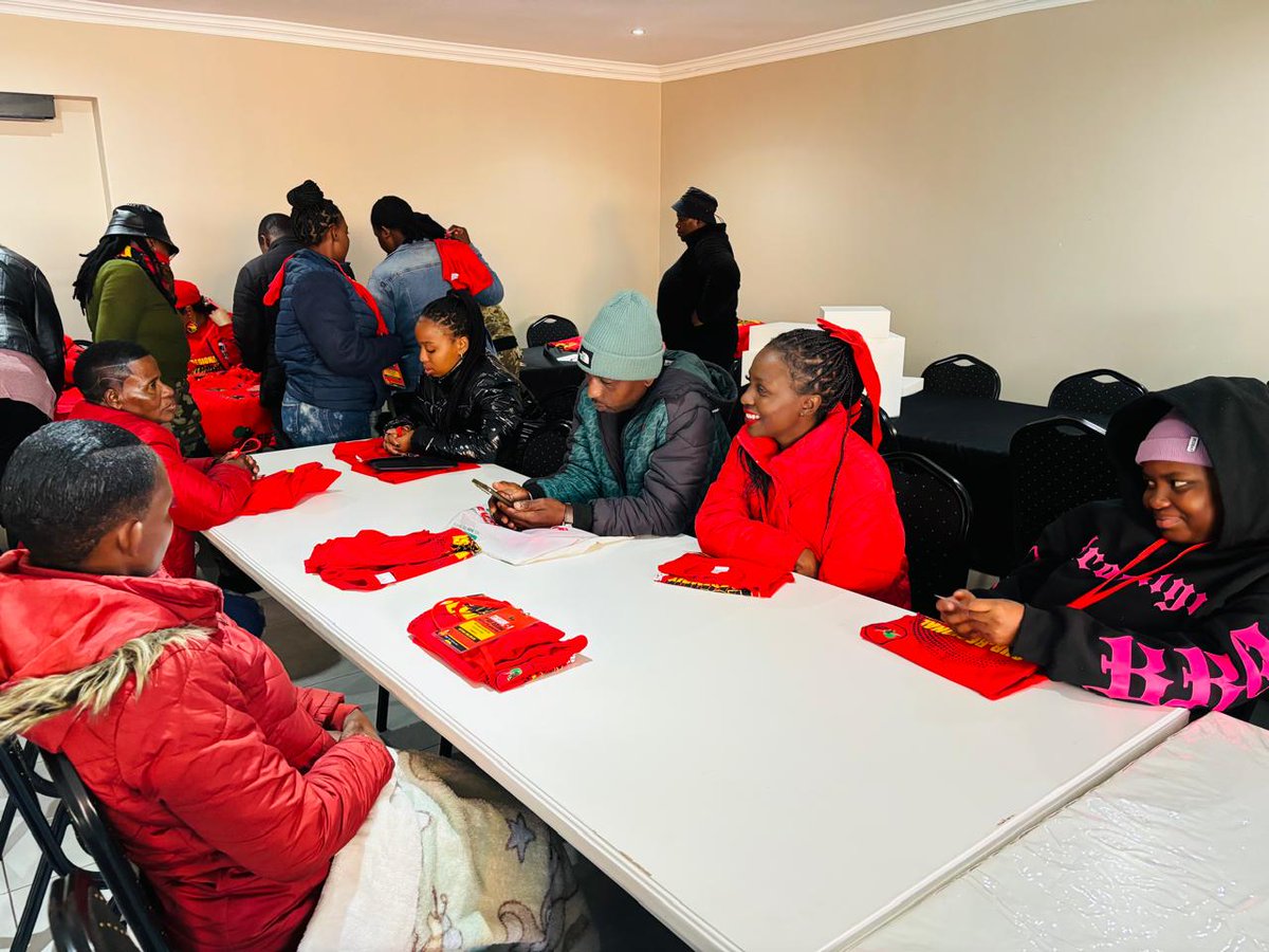 EFFGautengProv's tweet image. 🚨In Pictures🚨
Registrations ongoing in the 1st SubRegional Peoples Assembly of the EFF in Tshwane SubRegioal.
#EFFSRPA