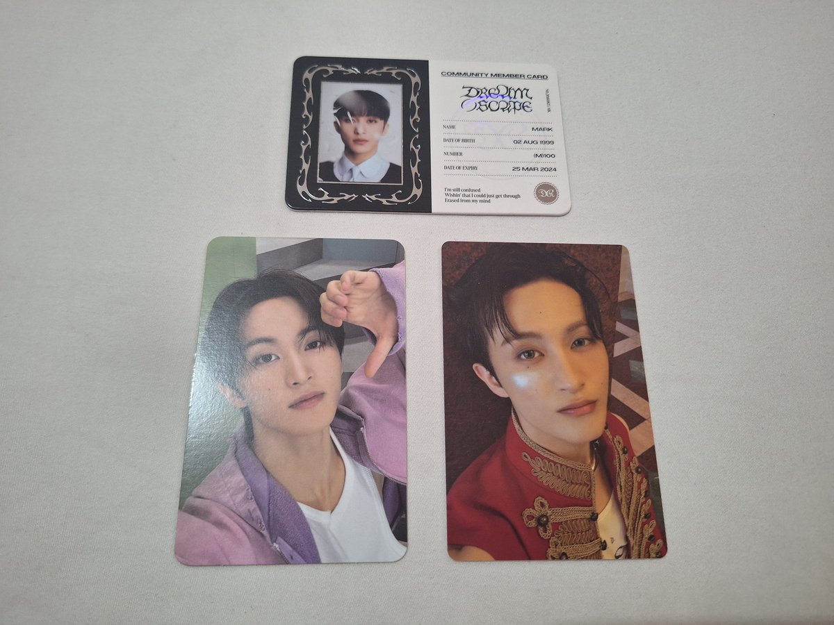 najaebunny's tweet photo. wts lfb ph only

nct dream mark pc set - 500
♡ dream()scape member card
♡ dreamscape ver
♡ bttf digipack pc

♡ SOLD AS SET

🚨 x sensi
💳 gcash
🚚 j&amp;t
🗓 payo / 5 days (50% dp payo)
📌 check carrd for more info

dm for inquiries 🩷 https://t.co/LLFkJl7cEz